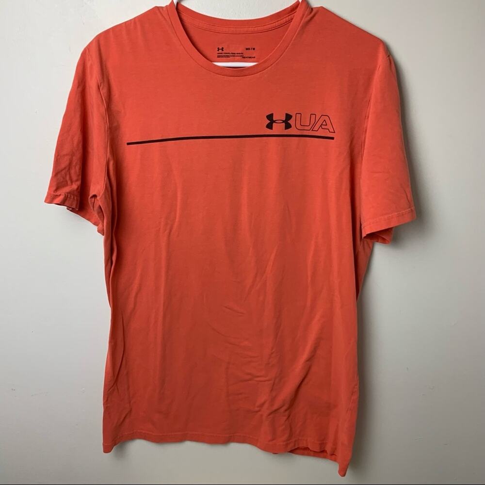 Under Armour Orange Short Sleeve Shirt